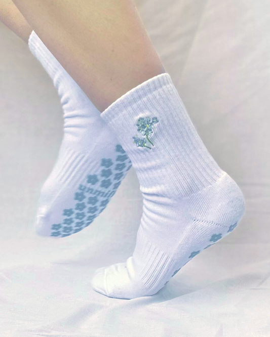 forget-me-not | grip socks