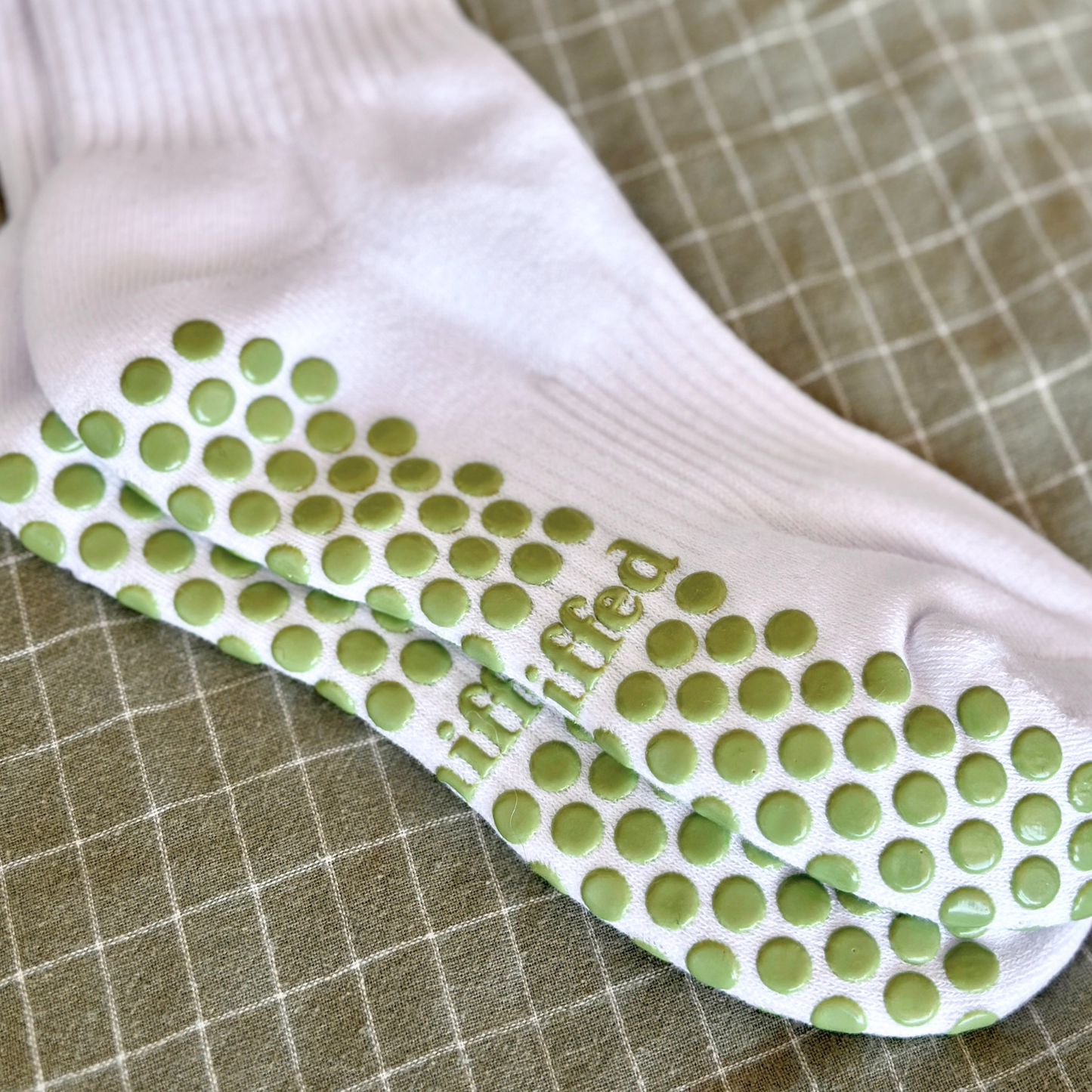 i love you so matcha | grip socks