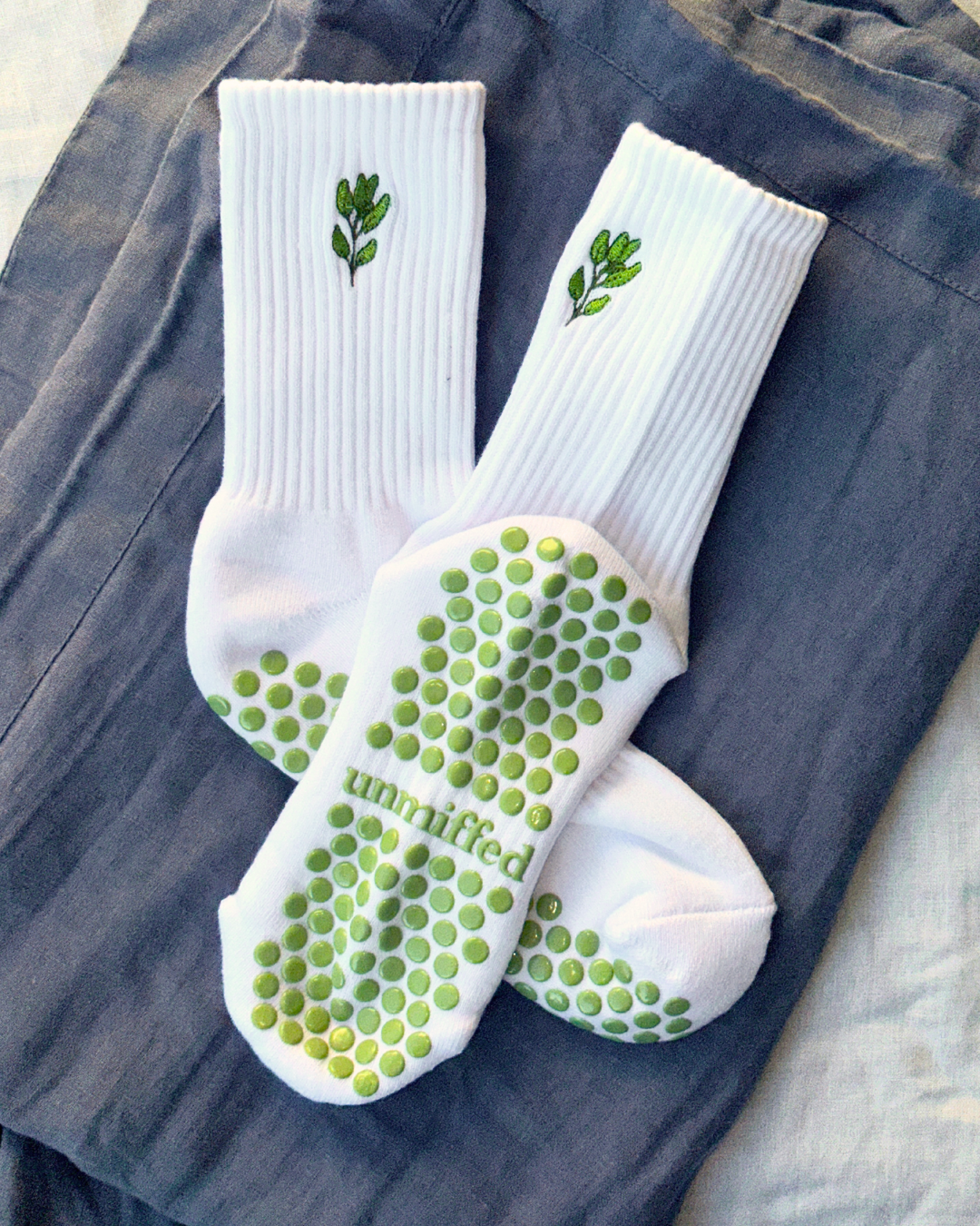 i love you so matcha | grip socks