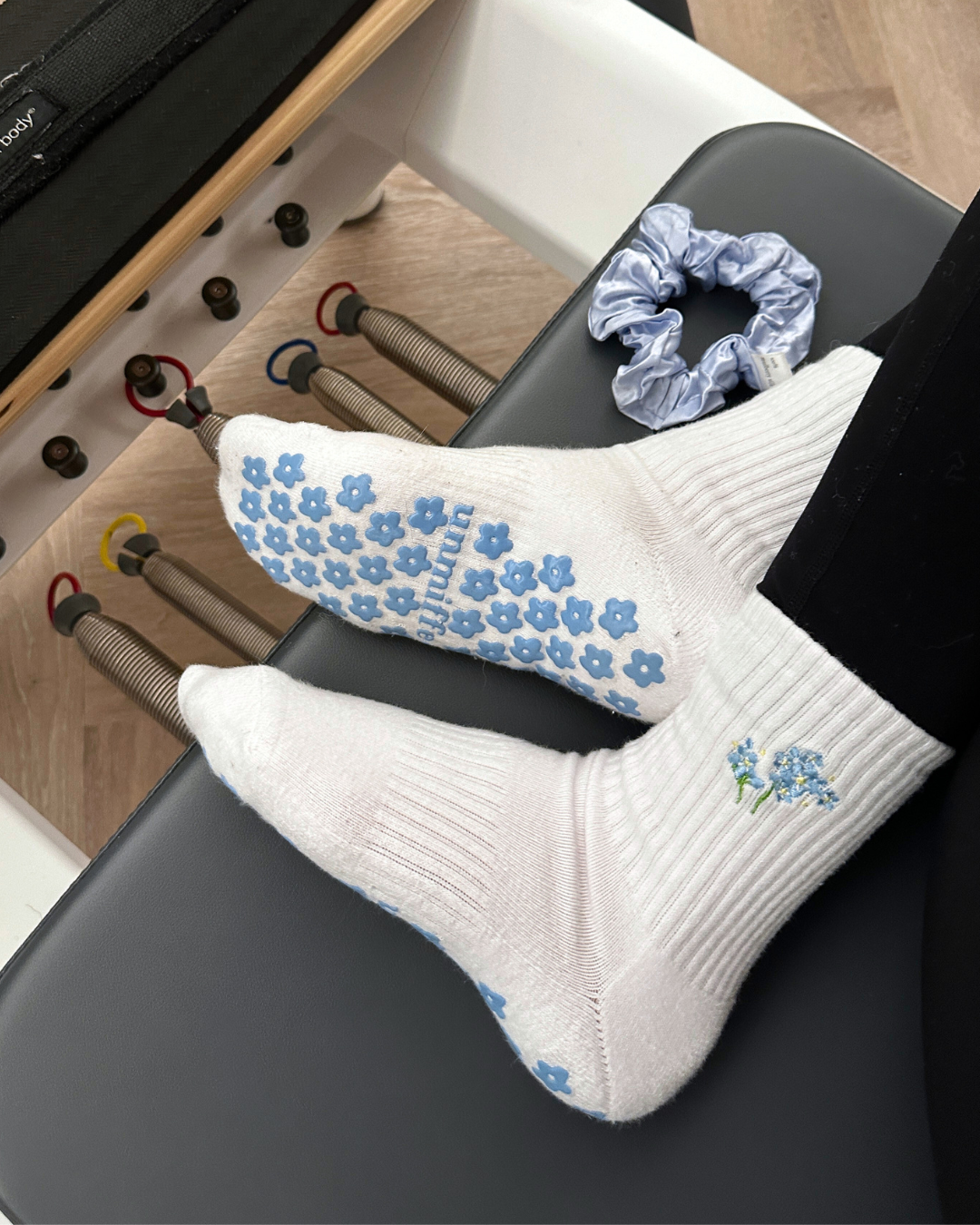 feelin' blue | sock & silk scrunchie bundle