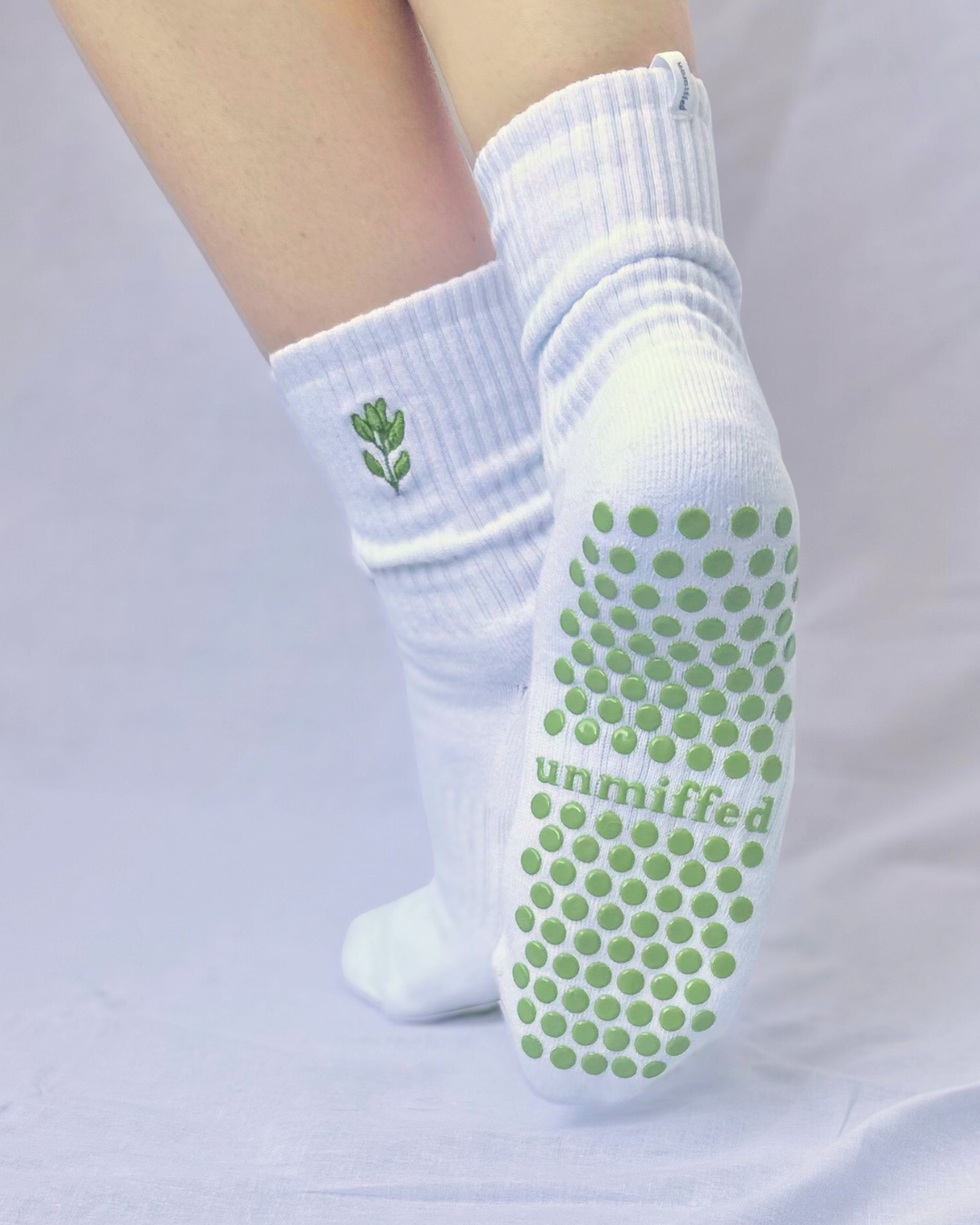 i love you so matcha | grip socks