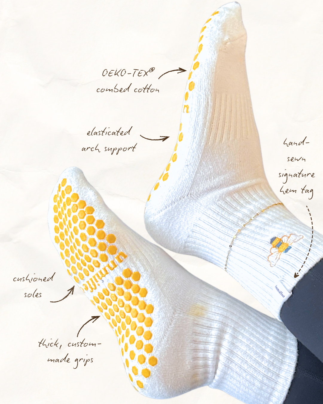 golden hour | sock & silk scrunchie bundle